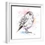 Bird Sketch III-Patricia Pinto-Framed Art Print