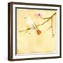 Bird Song IV-Jill Martin-Framed Art Print