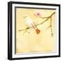 Bird Song IV-Jill Martin-Framed Art Print