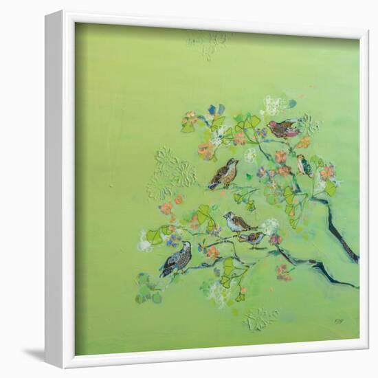 Bird Song-Kellie Day-Framed Art Print