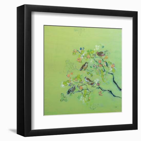 Bird Song-Kellie Day-Framed Art Print