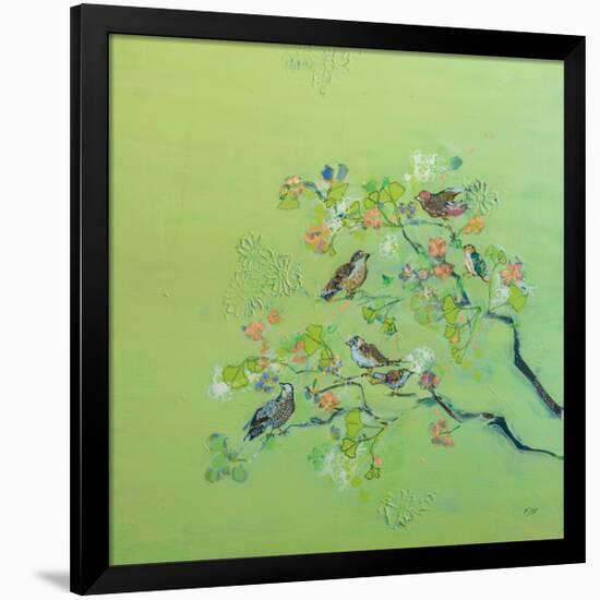 Bird Song-Kellie Day-Framed Art Print