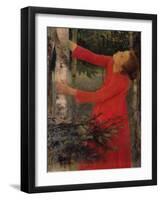 Bird Song-Karoly Ferenczy-Framed Giclee Print