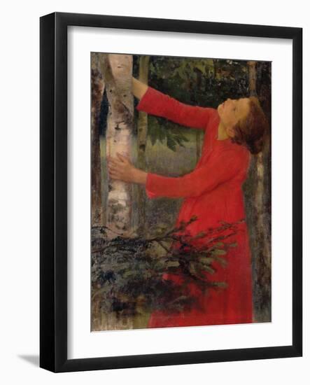 Bird Song-Karoly Ferenczy-Framed Giclee Print