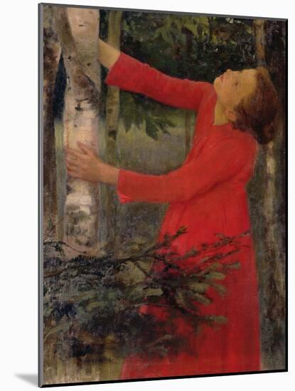 Bird Song-Karoly Ferenczy-Mounted Giclee Print