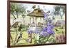 Bird Table-The Macneil Studio-Framed Giclee Print