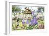 Bird Table-The Macneil Studio-Framed Giclee Print