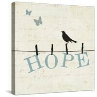 Bird Talk I-Pela Design-Stretched Canvas