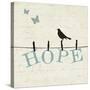 Bird Talk I-Pela Design-Stretched Canvas