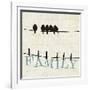 Bird Talk III-Jess Aiken-Framed Art Print