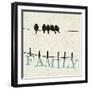 Bird Talk III-Jess Aiken-Framed Art Print