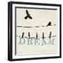 Bird Talk IV-Pela Design-Framed Art Print