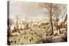 Bird Trap-Pieter Brueghel the Younger-Stretched Canvas