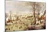 Bird Trap-Pieter Brueghel the Younger-Mounted Giclee Print