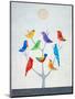 Bird Tree I-Casey Craig-Mounted Art Print