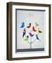 Bird Tree II-Casey Craig-Framed Art Print