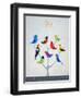 Bird Tree II-Casey Craig-Framed Art Print