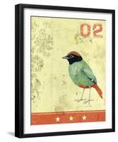 Bird V-Kareem Rizk-Framed Giclee Print