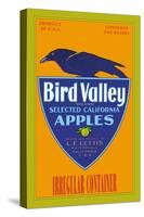 Bird Valley Brand Apples-null-Stretched Canvas