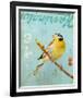 Bird VI-Kareem Rizk-Framed Giclee Print