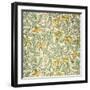 Bird Wallpaper Design (Colour Woodblock Print on Paper)-William Morris-Framed Giclee Print
