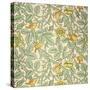 Bird Wallpaper Design (Colour Woodblock Print on Paper)-William Morris-Stretched Canvas