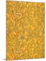 Bird Wallpaper Design (Colour Woodblock Print on Paper)-William Morris-Mounted Giclee Print