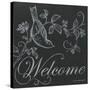 Bird Welcome-Gwendolyn Babbitt-Stretched Canvas