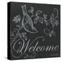 Bird Welcome-Gwendolyn Babbitt-Stretched Canvas