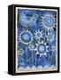 Bird with Starflowers-Hilke Macintyre-Framed Stretched Canvas