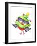 Bird Wrapped in a Treechristmas-ZPR Int’L-Framed Giclee Print