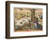 Birdcatchers Using Traps Baited with Rats to Capture Hawks-Jan van der Straet-Framed Premium Giclee Print