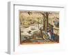 Birdcatchers Using Traps Baited with Rats to Capture Hawks-Jan van der Straet-Framed Premium Giclee Print