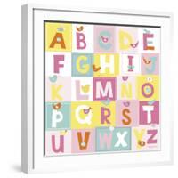 Birdie Alphabet-Lesley Grainger-Framed Giclee Print