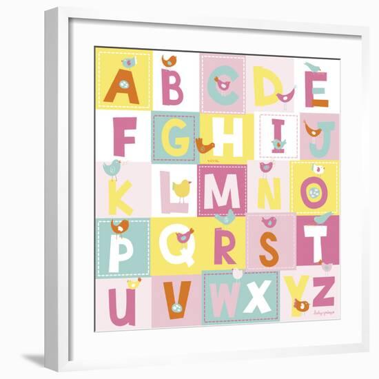 Birdie Alphabet-Lesley Grainger-Framed Giclee Print