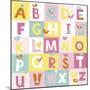 Birdie Alphabet-Lesley Grainger-Mounted Giclee Print