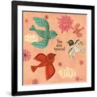 Birdie Bliss 1-Richard Faust-Framed Art Print