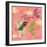 Birdie Bliss 2-Richard Faust-Framed Art Print