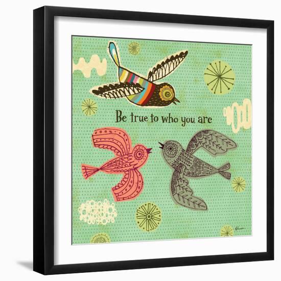 Birdie Bliss 3-Richard Faust-Framed Art Print