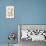 Birdie Blue Jay & Doggie Spots-Michael C. Dank-Art Print displayed on a wall