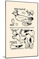 Birdie Blue Jay & Doggie Spots-Michael C. Dank-Mounted Art Print