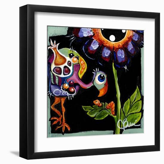 Birdie III-Jami Vestergaard-Framed Art Print