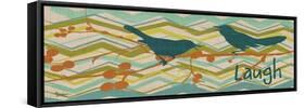 Birdie Laugh-Diane Stimson-Framed Stretched Canvas