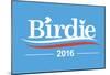 Birdie Sanders (Baby Blue)-null-Mounted Poster