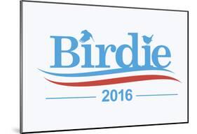 Birdie Sanders (White)-null-Mounted Poster