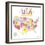 Birdie USA-Lesley Grainger-Framed Giclee Print