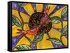 Birdies and Sunflower-Wyanne-Framed Stretched Canvas