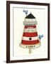 Birdies Light Here-Debbie McMaster-Framed Giclee Print