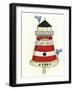 Birdies Light Here-Debbie McMaster-Framed Giclee Print