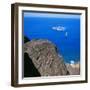 Birdman Petroglyphs at Orongo Ceremonial Village on Rim of Crater Rano Kau, Easter Island, Chile-Geoff Renner-Framed Photographic Print